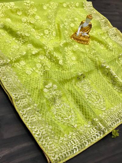 MAHESWARI BY RAJ MANDIR HEAVY ORGANZA SILK MANUFACTURER IN SURAT